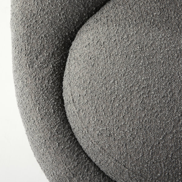 Arc Upholstered Swivel Accent Chair & Reviews AllModern